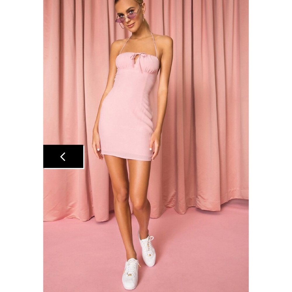 superdown karmine mini dress NWOT small pink